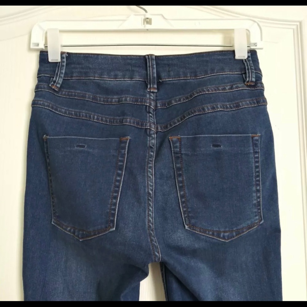Free people high rise skinny jeans boho sz25 - Picture 5 of 9